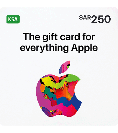 Apple iTunes Gift Card - SAR 250 - KSA iTunes Store