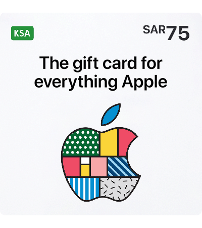 Apple iTunes Gift Card - SAR 75 - KSA iTunes Store