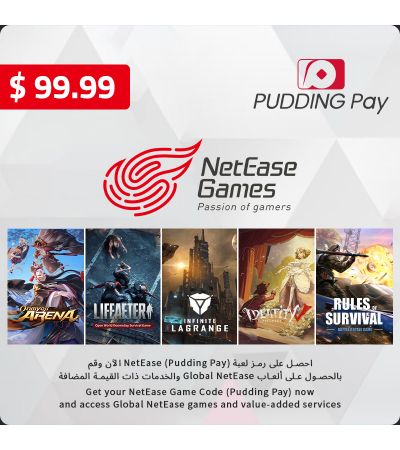 $99.99 Pudding Pay (NetEase game code)