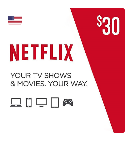 Netflix USA USD30