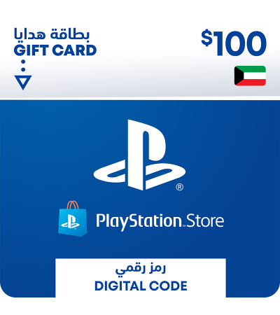 Kuwait PlayStation Wallet top up - 100 USD