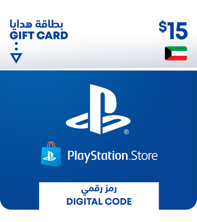 Kuwait PlayStation Wallet top up - 15 USD