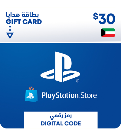 Kuwait PlayStation Wallet top up - 30 USD