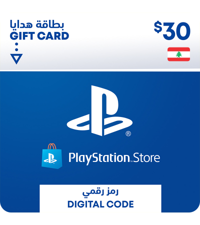 Lebanon PlayStation Wallet top up - 30 USD