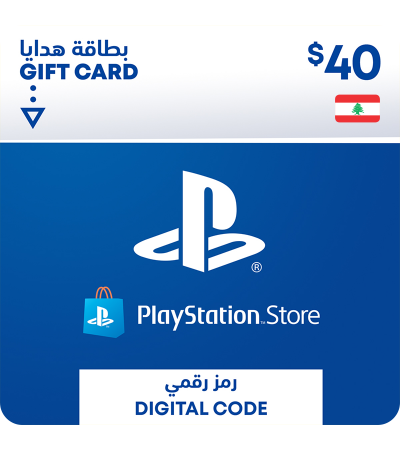 Lebanon PlayStation Wallet top up - 40 USD