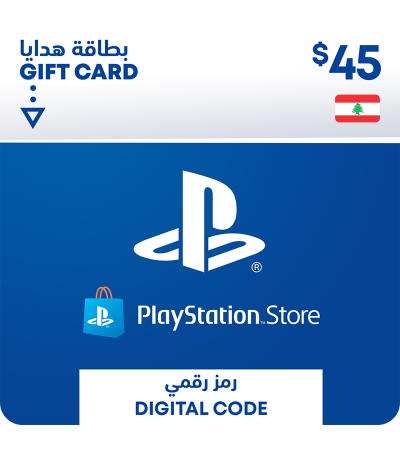 Lebanon PlayStation Wallet top up - 45 USD