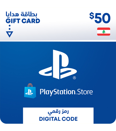 Lebanon PlayStation Wallet top up - 50 USD