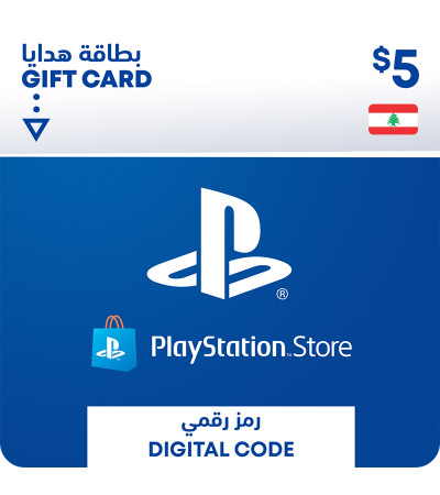 Lebanon PlayStation Wallet top up - 5 USD