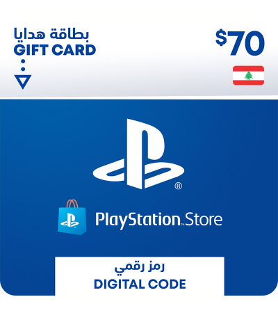 Lebanon PlayStation Wallet top up - 70 USD