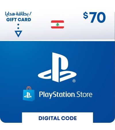 Lebanon PlayStation Wallet top up - 70 USD