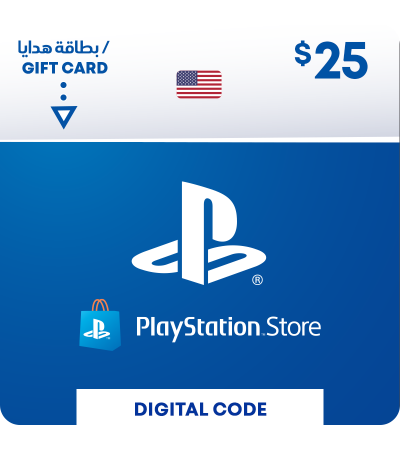 PlayStation USA wallet top-up - USD25
