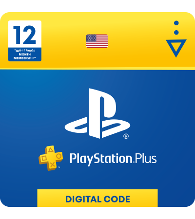 PlayStation Plus USA 12 Months Card