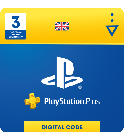 UK PLAYSTATION PLUS - 3 MONTH SUBSCRIPTION