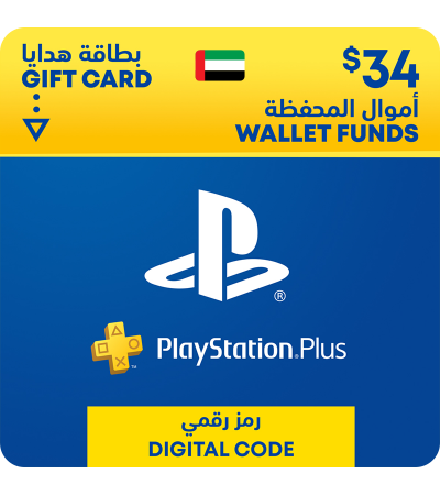 UAE PlayS Wallet Topup USD 34