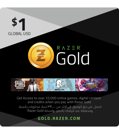 Razer Gold Global  $1 