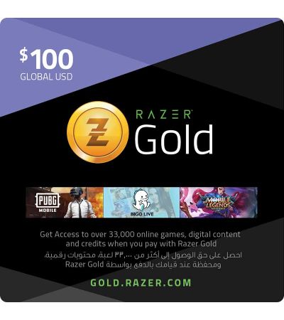 Razer Gold US $ 100