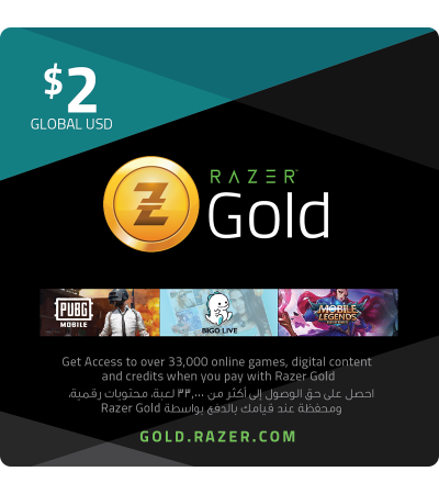 Razer Gold Global  $2 