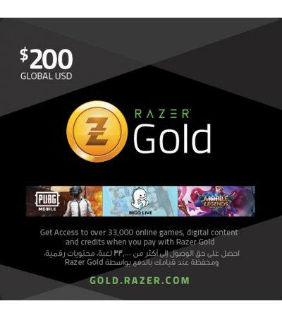 Razer Gold $200