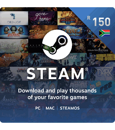 Steam ZAR 150
