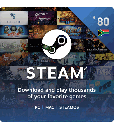 Steam ZAR 80