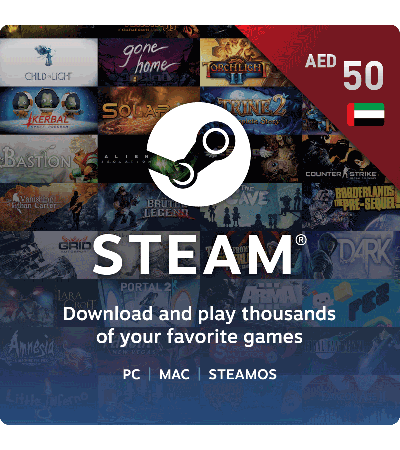 Steam Wallets 50 AED