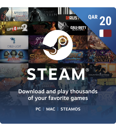 Steam Wallets 20 QAT