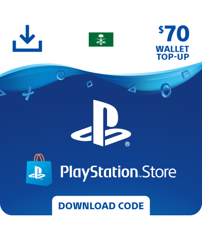 PlayStation KSA Wallet top up - 70 USD
