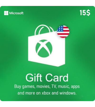 Xbox Live US - Gift Card USD15