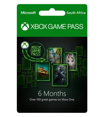 Microsoft Xbox 6 months GamePass ESD ZA