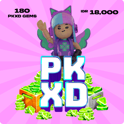 PK XD - 180 Gems (Indonesia)