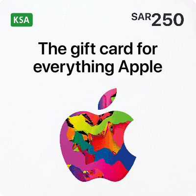 Apple iTunes Gift Card - SAR 250 - KSA iTunes Store