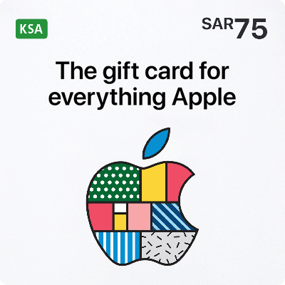 Apple iTunes Gift Card - SAR 75 - KSA iTunes Store