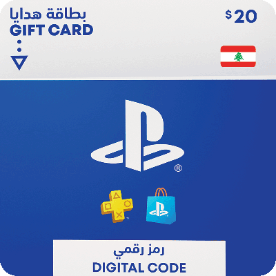 Lebanon PlayStation Wallet top up - 20 USD