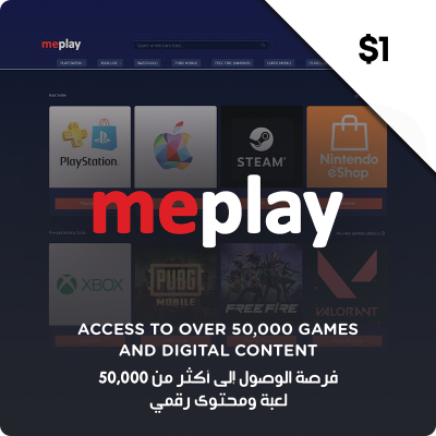 meplay.com gift card USD 1