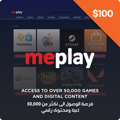 meplay.com gift card USD 100