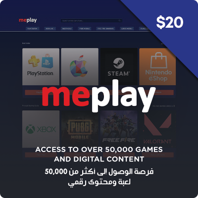 meplay.com gift card USD 20