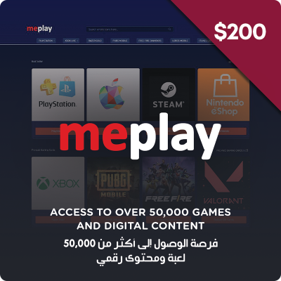 meplay.com gift card USD 200