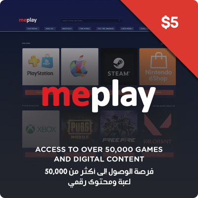 meplay.com gift card USD 5