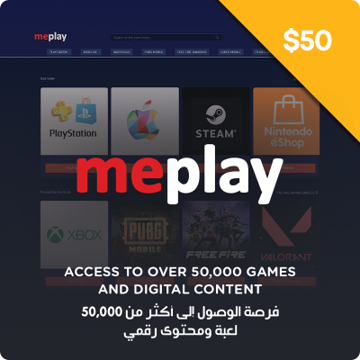 meplay.com gift card USD 50