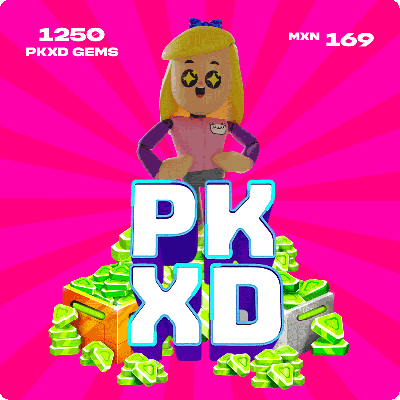PK XD - 1250 Gems (Mexico)