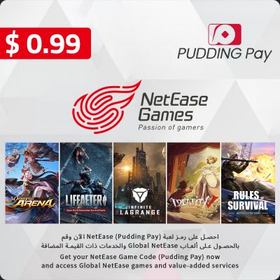 $.99 Pudding Pay (NetEase game code)