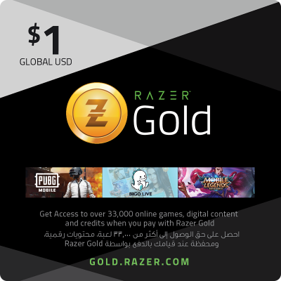 Razer Gold Global  $1 