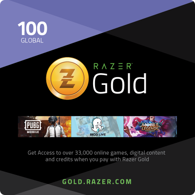 Razer Gold 100 USD -Global