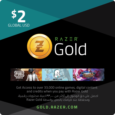 Razer Gold Global  $2 