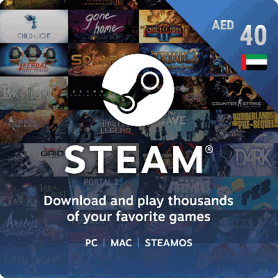 Steam Wallets 40 AED