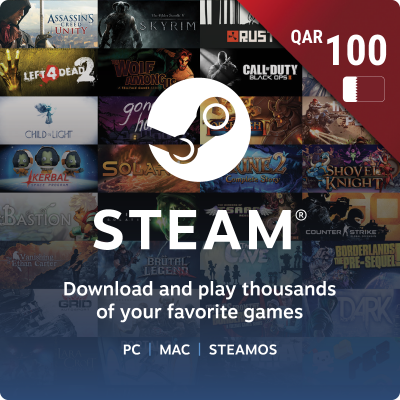 Steam Wallets 100 QAT