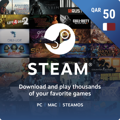 Steam Wallets 50 QAT