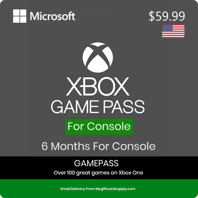 Xbox Games Pass USA 6 Month