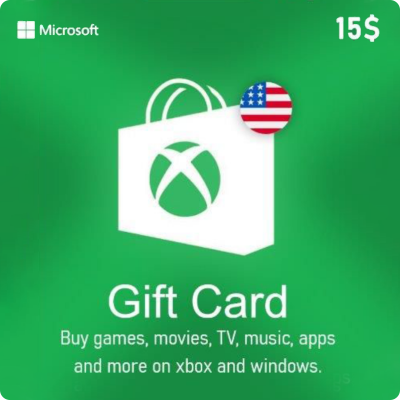 Xbox Live US - Gift Card USD15