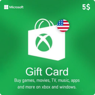 Xbox Live US - Gift Card USD5